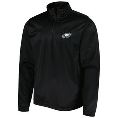Philadelphia Eagles Dunbrooke All-Star Tech Quarter-Zip Top Black