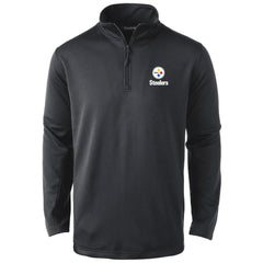 Pittsburgh Steelers Dunbrooke All-Star Tech Quarter-Zip Top Black