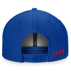 Chicago Cubs Fanatics Fundamental Shadow Snapback Hat - Royal Hats