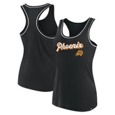Phoenix Suns Women's Wordmark Logo Racerback Tank Top Black