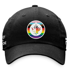 NHL Winnipeg Jets Fanatics Team Logo Pride Adjustable Hat - Black