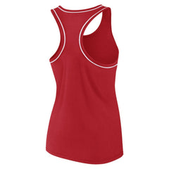 NHL Chicago Blackhawks Fanatics Women's Wordmark Logo Racerback Scoop Neck Tank Top - Red