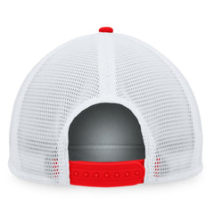 Los Angeles Angels Majestic Foam Trucker Snapback Hat - Red/White Hats