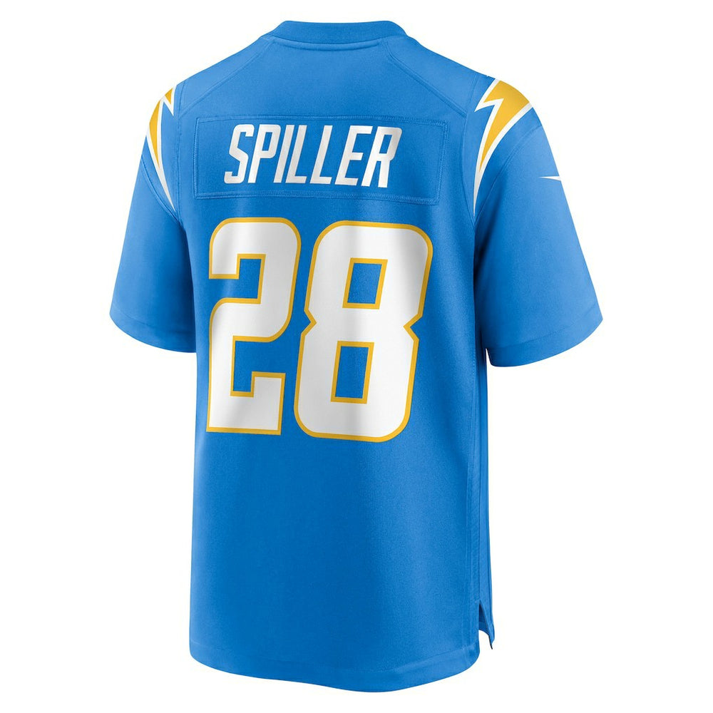 NFL Isaiah Spiller Los Angeles Chargers Game Jersey - Powder Blue