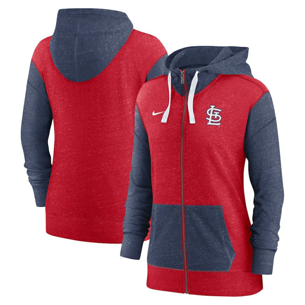 St. Louis Cardinals Nike Women's Full-Zip Hoodie - Red Hoodies