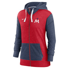 Minnesota Twins Nike Women's Full-Zip Hoodie - Red Hoodies