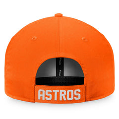 Houston Astros Fanatics Cooperstown Collection Core Adjustable Hat - Orange Hats