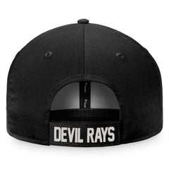 Tampa Bay Rays Fanatics Cooperstown Collection Core Adjustable Hat - Black Hats