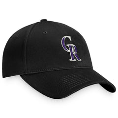 Colorado Rockies Fanatics Cooperstown Collection Core Adjustable Hat - Black Hats