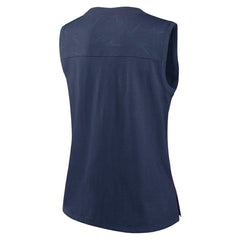 Cleveland Guardians Nike Women's Muscle Play Tank Top - Navy Tanks