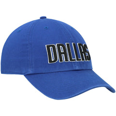 Dallas Mavericks '47 Clean Up Wordmark Adjustable Hat Royal