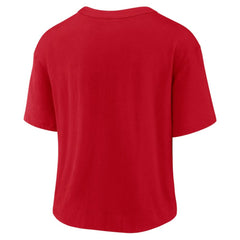 St. Louis Cardinals Nike Women's Line Up High Hip Fashion T-Shirt - Red/White T-shirts