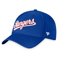 Texas Rangers Fanatics Cooperstown Core Flex Hat - Royal Hats
