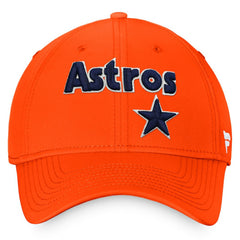 Houston Astros Fanatics Cooperstown Core Flex Hat - Orange Hats