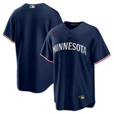 MLB Minnesota Twins Nike Alternate Replica Team Logo Jersey - Navy