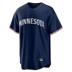 MLB Minnesota Twins Nike Alternate Replica Team Logo Jersey - Navy