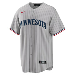 MLB Minnesota Twins Nike Road Replica Team Jersey - Gray