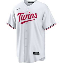 MLB Minnesota Twins Nike Home Replica Team Jersey - White