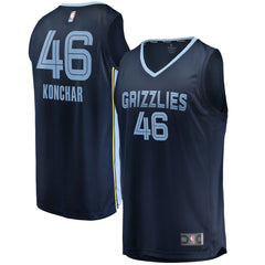 NBA John Konchar Memphis Grizzlies Fast Break Replica Jersey - Icon Edition - Navy