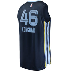 NBA John Konchar Memphis Grizzlies Fast Break Replica Jersey - Icon Edition - Navy