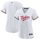 MLB Minnesota Twins Nike Women's Home Replica Team Logo Jersey - White