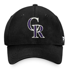 Colorado Rockies Fanatics Core Adjustable Hat - Black Hats