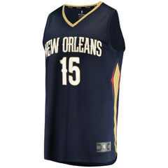 NBA Jose Alvarado New Orleans Pelicans Fast Break Replica Jersey - Icon Edition - Navy