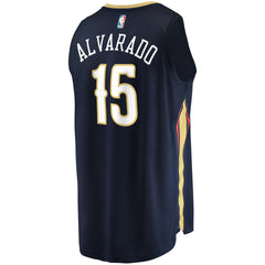 NBA Jose Alvarado New Orleans Pelicans Fast Break Replica Jersey - Icon Edition - Navy