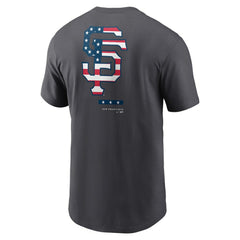 San Francisco Giants Nike Americana T-Shirt - Anthracite T-shirts