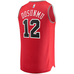 NBA Ayo Dosunmu Chicago Bulls Fast Break Replica Jersey sale - Icon Editi- Red