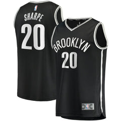 Day'Ron Sharpe Brooklyn Nets Fast Break Replica Jersey Icon Edition Black