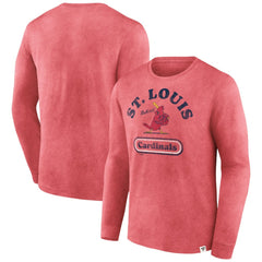 St. Louis Cardinals Fanatics Circus Catch Long Sleeve T-Shirt - Red T-shirts