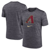 Arizona Diamondbacks Nike Logo Velocity Performance T-Shirt - Black T-shirts