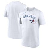 Toronto Blue Jays Nike New Legend Wordmark Dri-FIT T-Shirt - White T-shirts