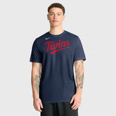 Minnesota Twins Nike New Legend Wordmark Dri-FIT T-Shirt - Navy T-shirts