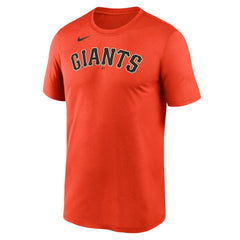 San Francisco Giants Nike New Legend Wordmark Dri-FIT T-Shirt - Orange T-shirts