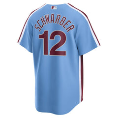 MLB Kyle Schwarber Philadelphia Phillies Nike Alternate, 1st Replica Jersey - Light Blue