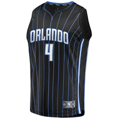 NBA Jalen Suggs Orlando Magic Youth 2021/22 Fast Break Replica Jersey - Icon Edition - Black