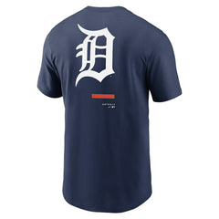 Detroit Tigers Nike Over the Shoulder T-Shirt - Navy T-shirts