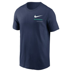 Seattle Mariners Nike Over the Shoulder T-Shirt - Navy T-shirts