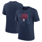 Minnesota Twins Nike Rewind Retro Tri-Blend T-Shirt - Navy T-shirts