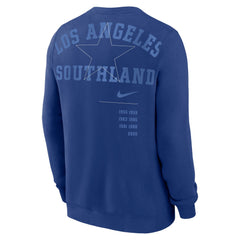 Los Angeles Dodgers Nike Statement Ball Game Fleece Pullover Sweatshirt - Royal Pullover