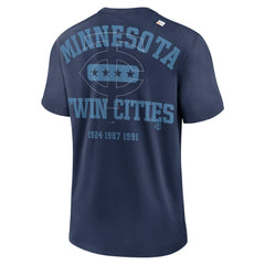 Minnesota Twins Nike Statement Game Over T-Shirt - Navy T-shirts