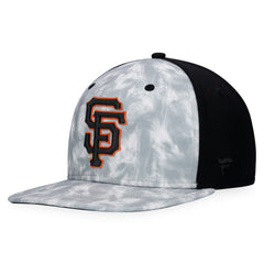 San Francisco Giants Majestic Smoke Dye Snapback Hat - Gray Hats