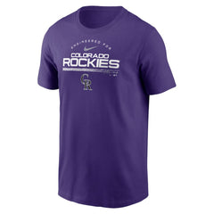 Colorado Rockies Nike Team Engineered Performance T-Shirt - Purple T-shirts