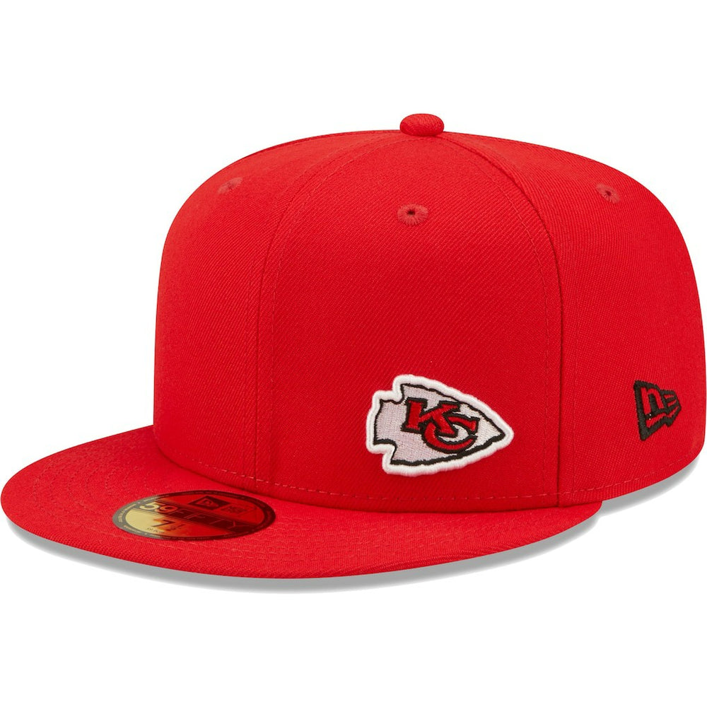 Kansas City Chiefs New Era Flawless 59FIFTY Fitted Hat Red