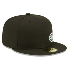New York Jets New Era Flawless 59FIFTY Fitted Hat Black