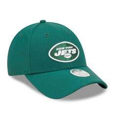 New York Jets New Era Women's Simple 9FORTY Adjustable Hat Green