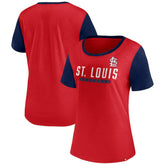 St. Louis Cardinals Fanatics Women's Mound T-Shirt - Red T-shirts