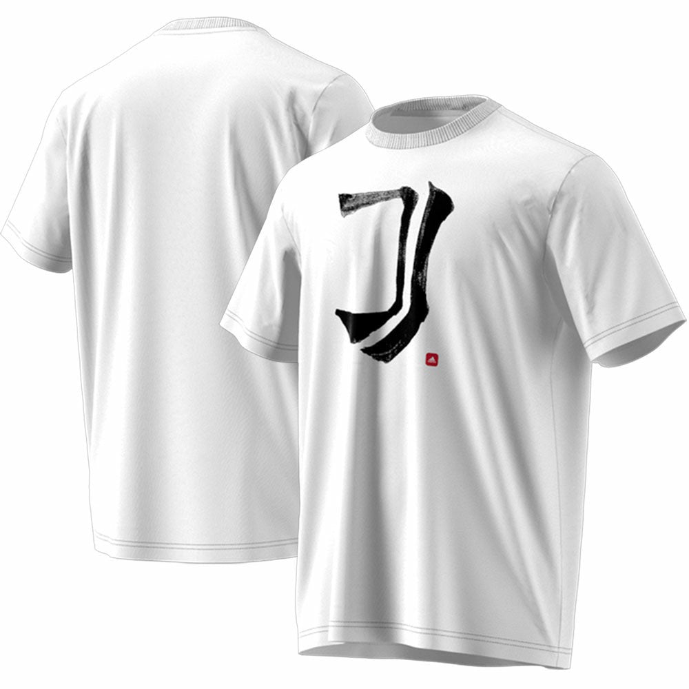 Juventus Chinese Calligraphy T-Shirt White